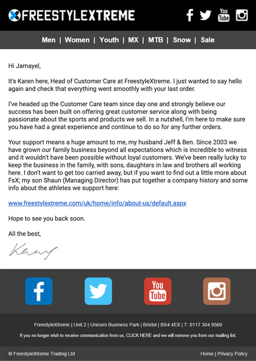 emailer banner design